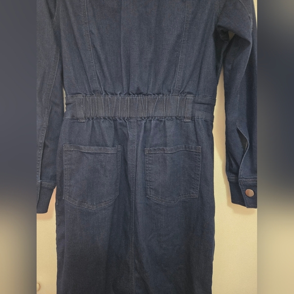 Universal Standard Women's Denim Dress 2XS - Picture 7 of 11